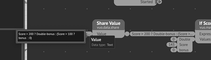 Shared Value has a larger two line text field that Calculate node.png